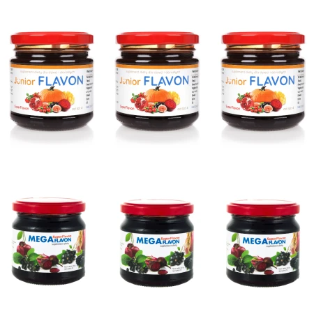 MIX 3x Junior i 3x Mega Flavon Poziomo.png